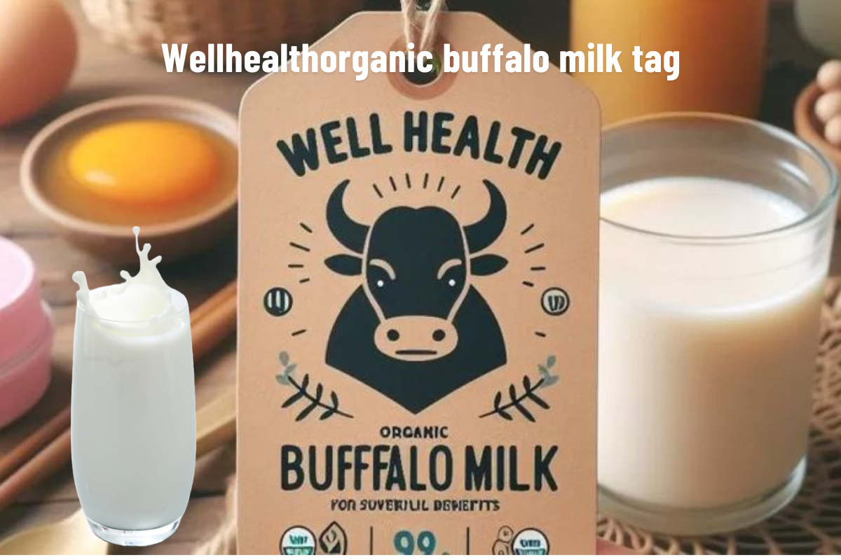 Well Health Organic Buffalo Milk Tag