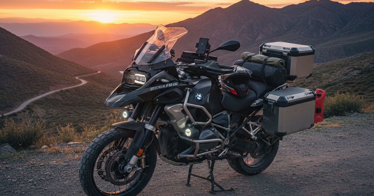 7 Aksesoris Motor Touring Terbaik untuk Perjalanan Jarak Jauh