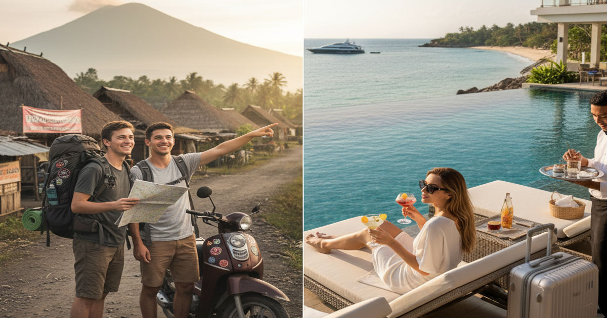 Liburan Ala Backpacker vs Traveler Mewah di Indonesia Pilih Mana