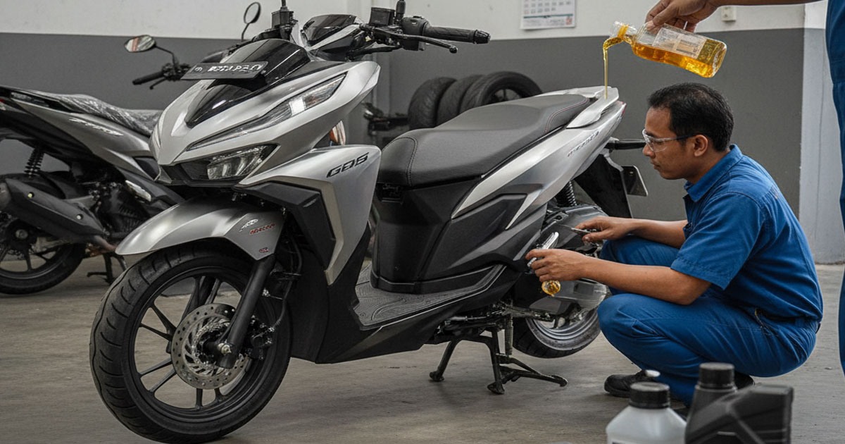 Perawatan Motor Matic yang Wajib Dilakukan Biar Tidak Cepat Rusak