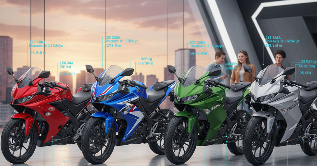 Perbandingan Motor Sport 150cc Terbaik untuk Pemula di Tahun 2025