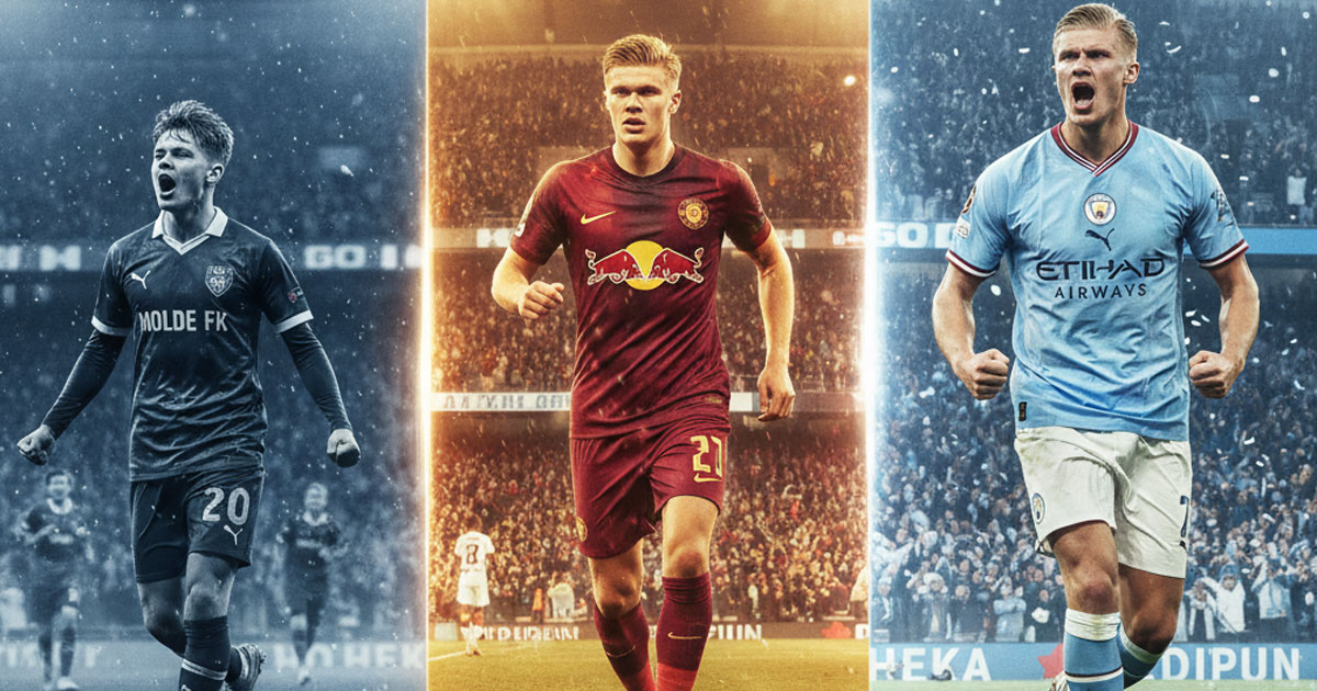 Profil Pemain Perjalanan Karier Erling Haaland Menuju Puncak Dunia
